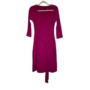 Ann Taylor hot pink business casual dress size 10
